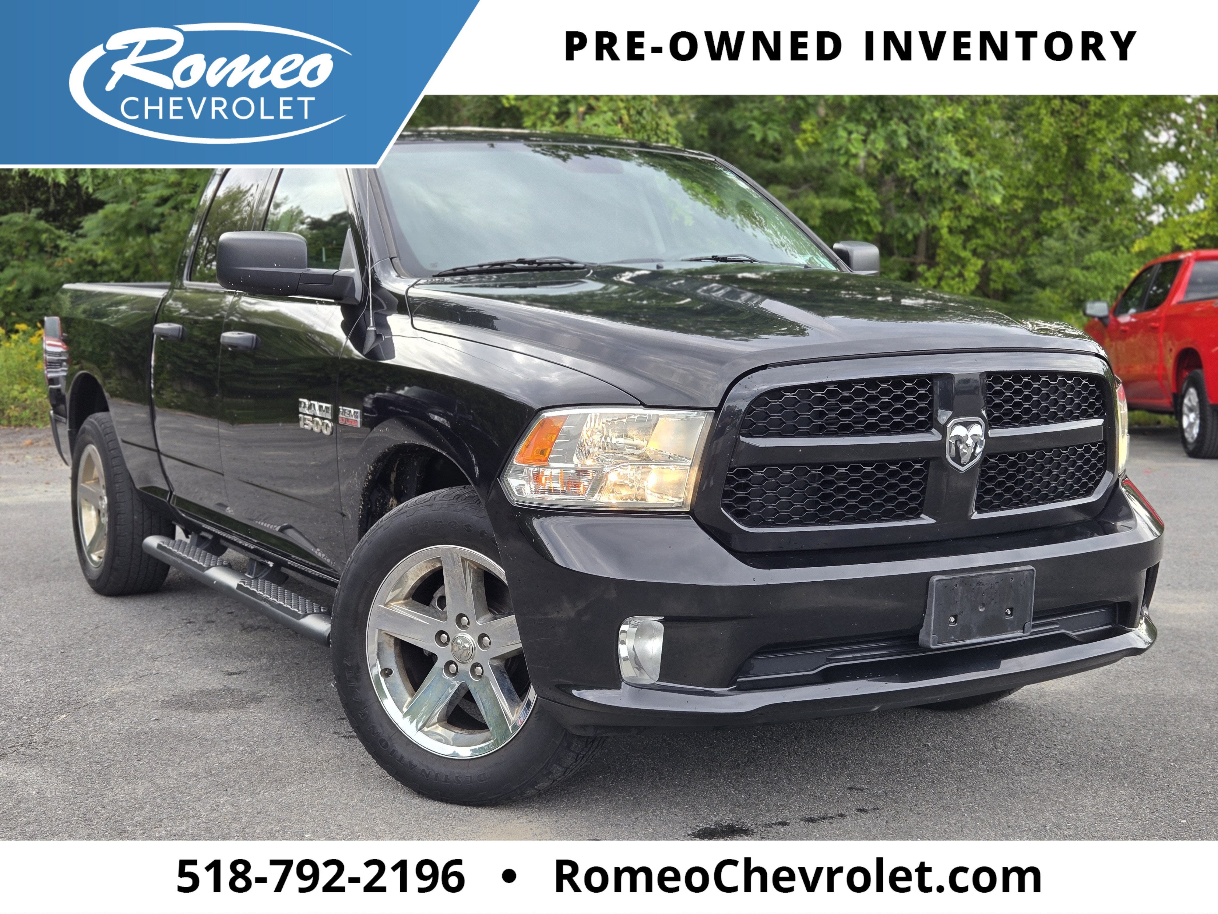 2018 RAM 1500 Express Quad Cab 4x4 6'4" Box