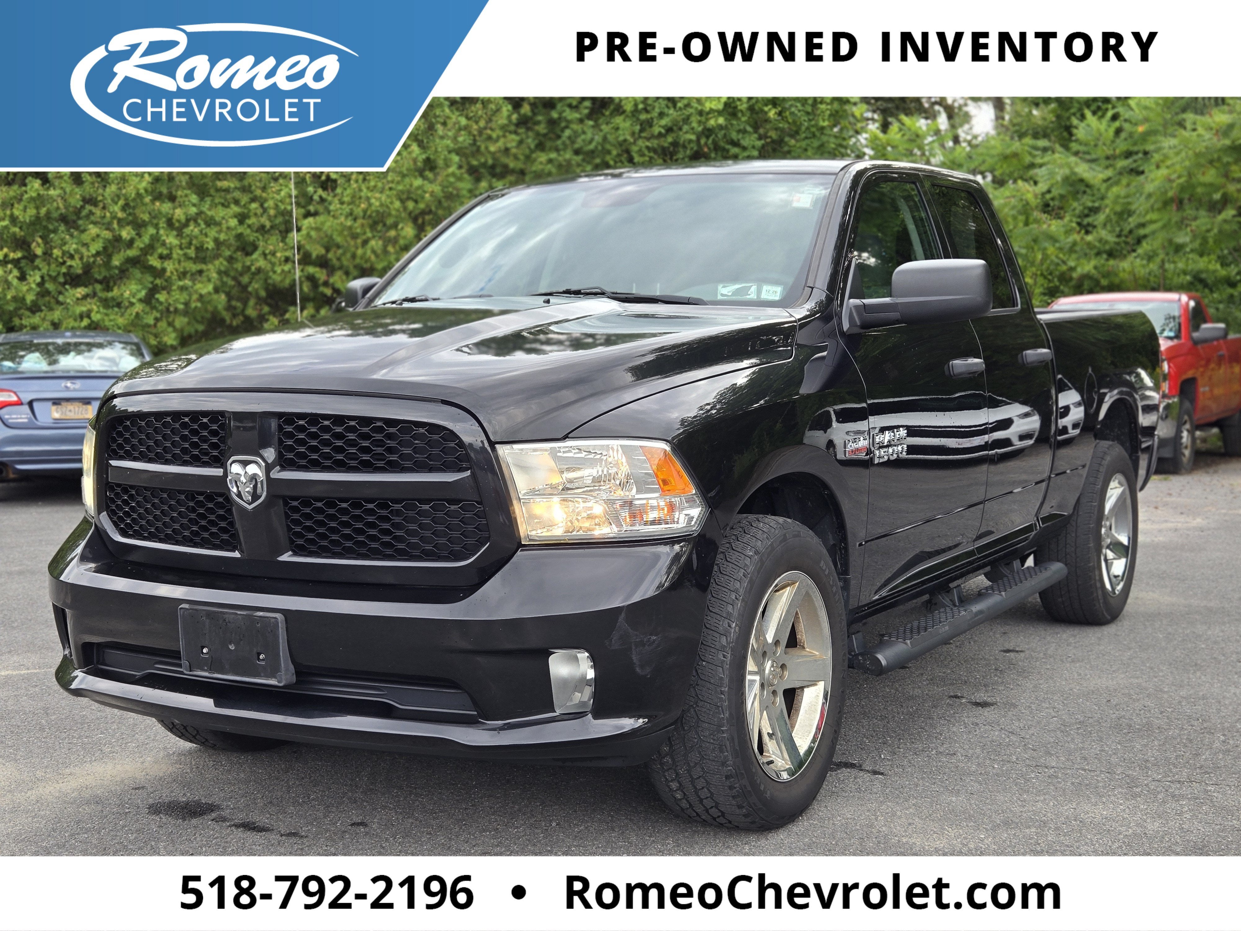 2018 RAM 1500 Express Quad Cab 4x4 6'4" Box