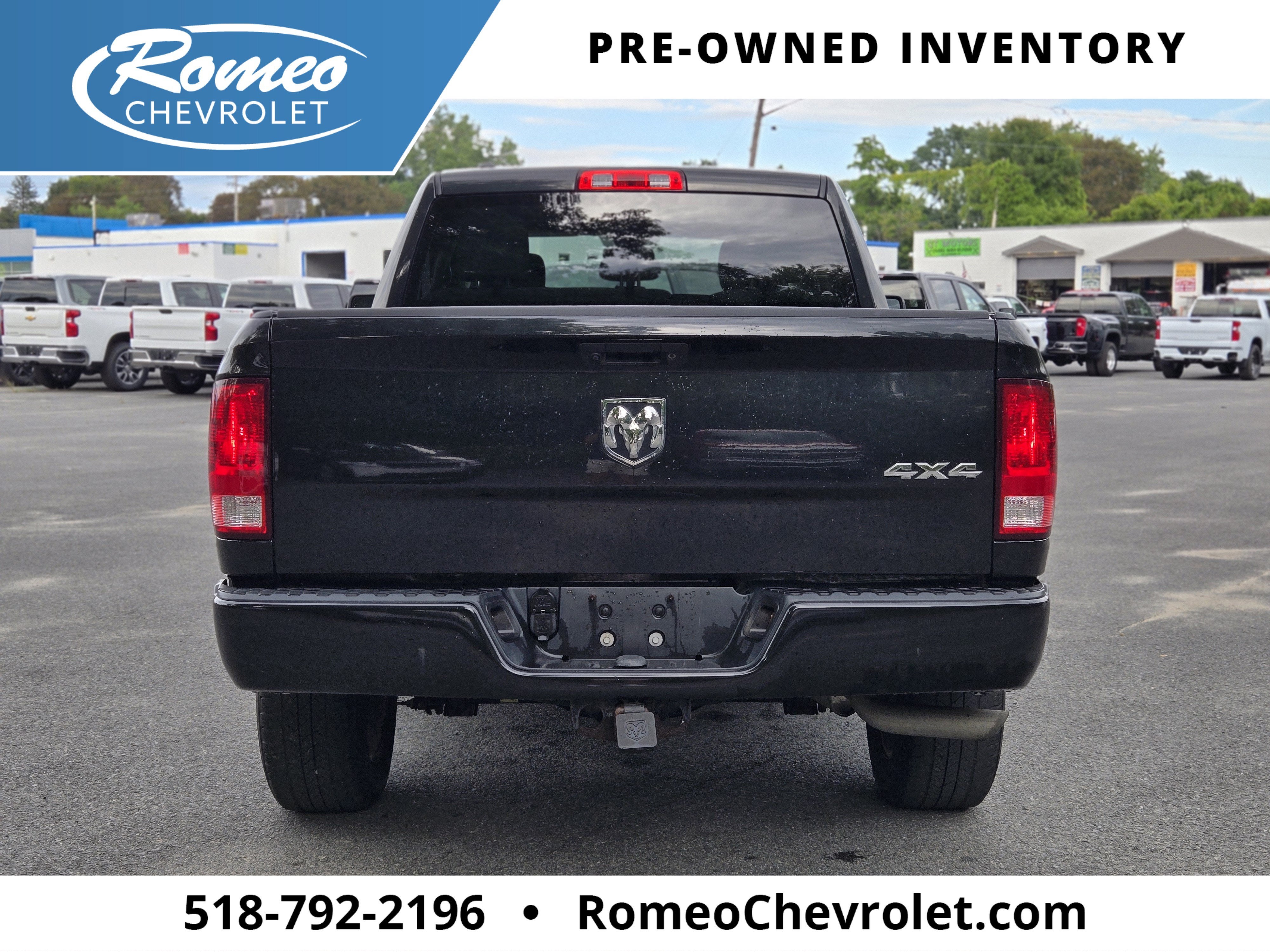 2018 RAM 1500 Express Quad Cab 4x4 6'4" Box