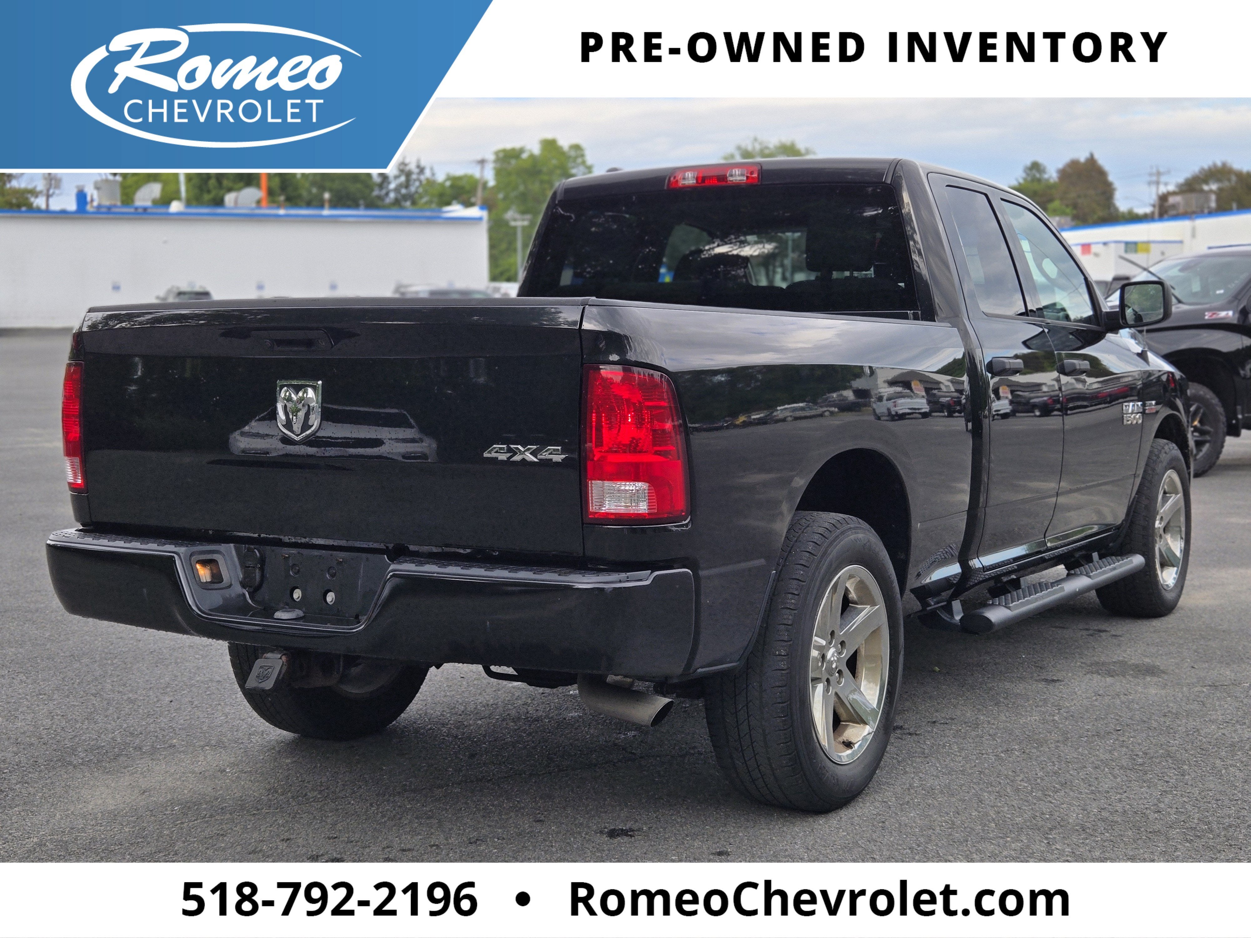 2018 RAM 1500 Express Quad Cab 4x4 6'4" Box