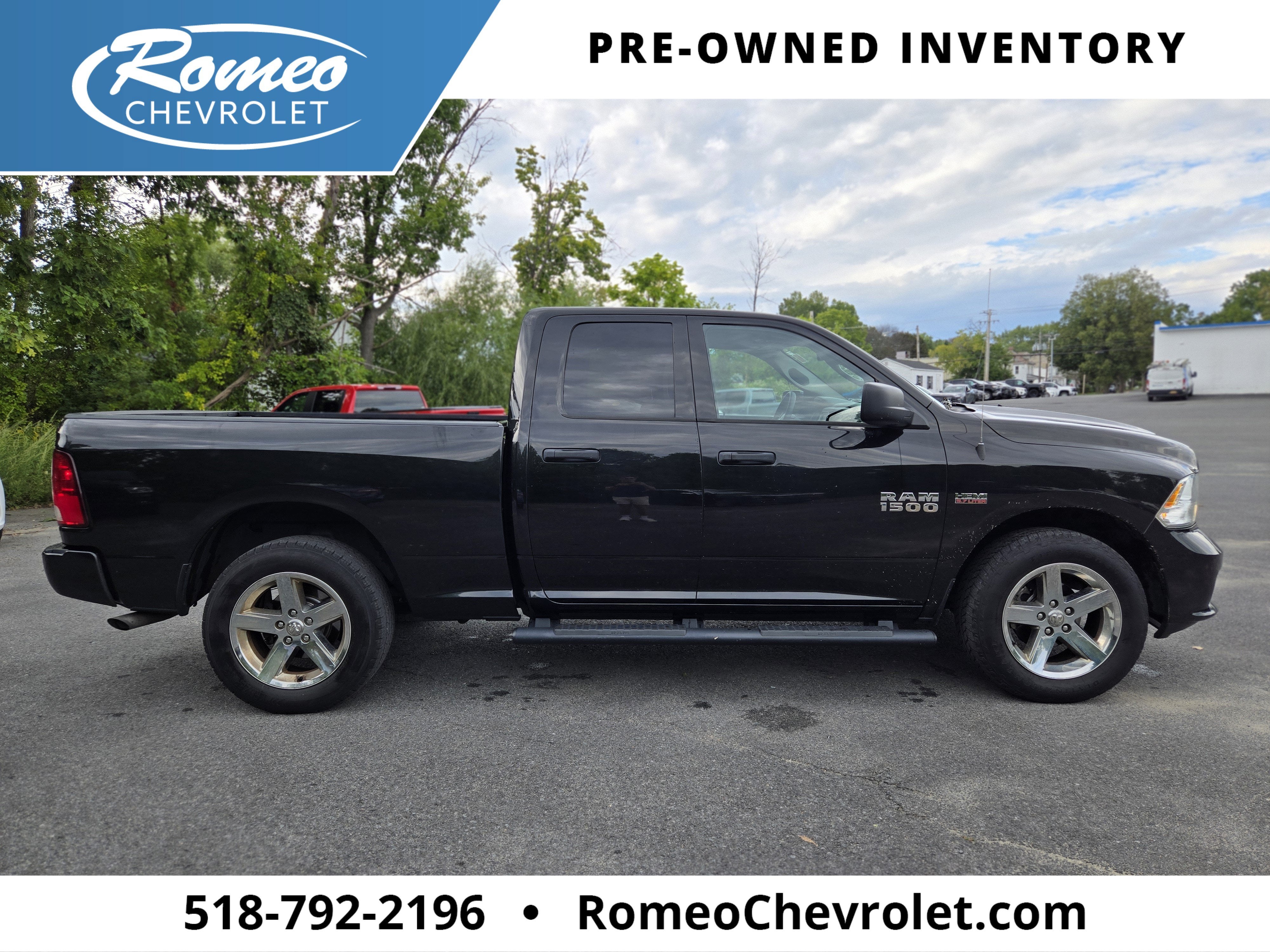 2018 RAM 1500 Express Quad Cab 4x4 6'4" Box