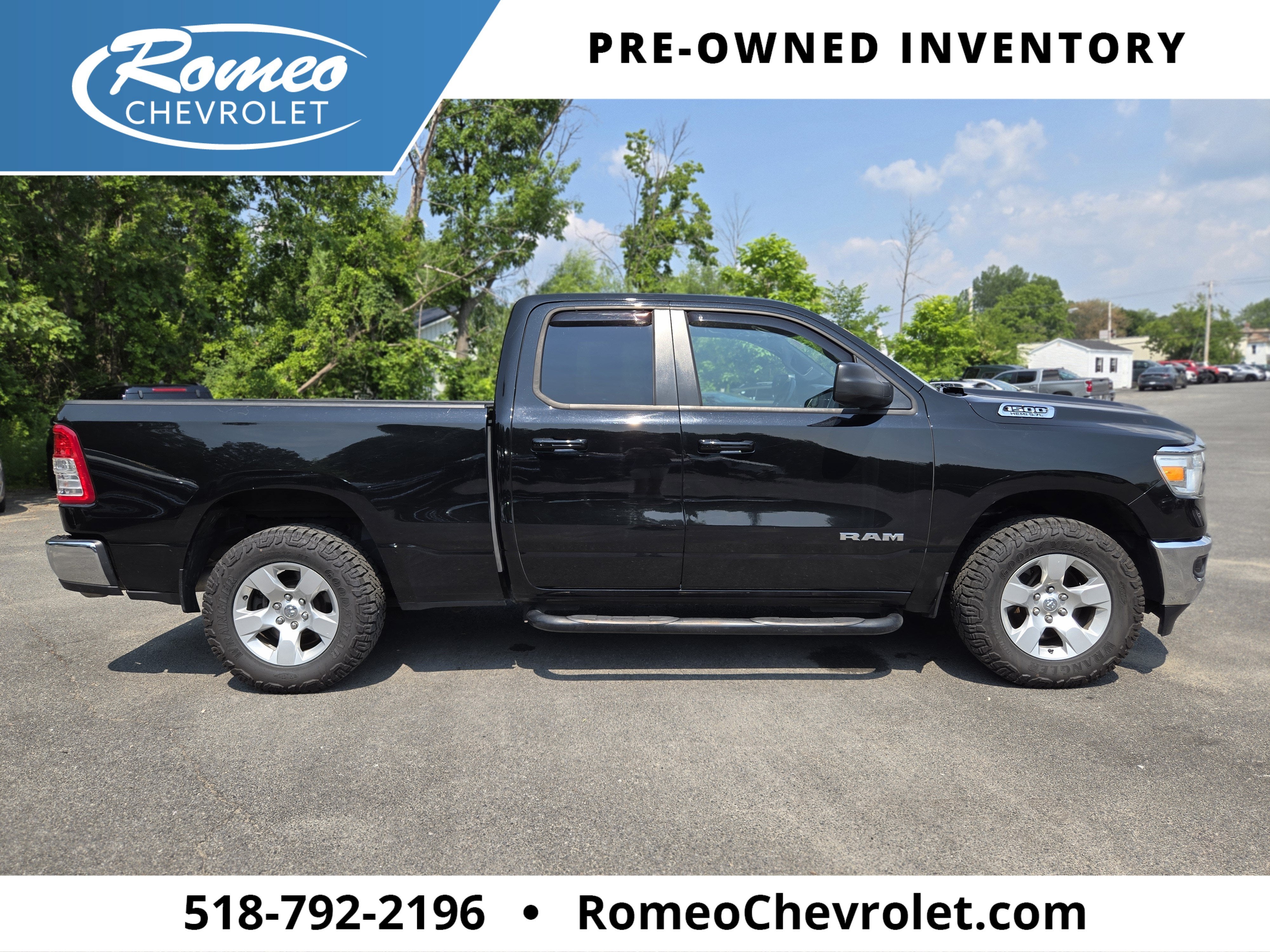 2021 RAM 1500 Big Horn Quad Cab 4x4 6'4" Box