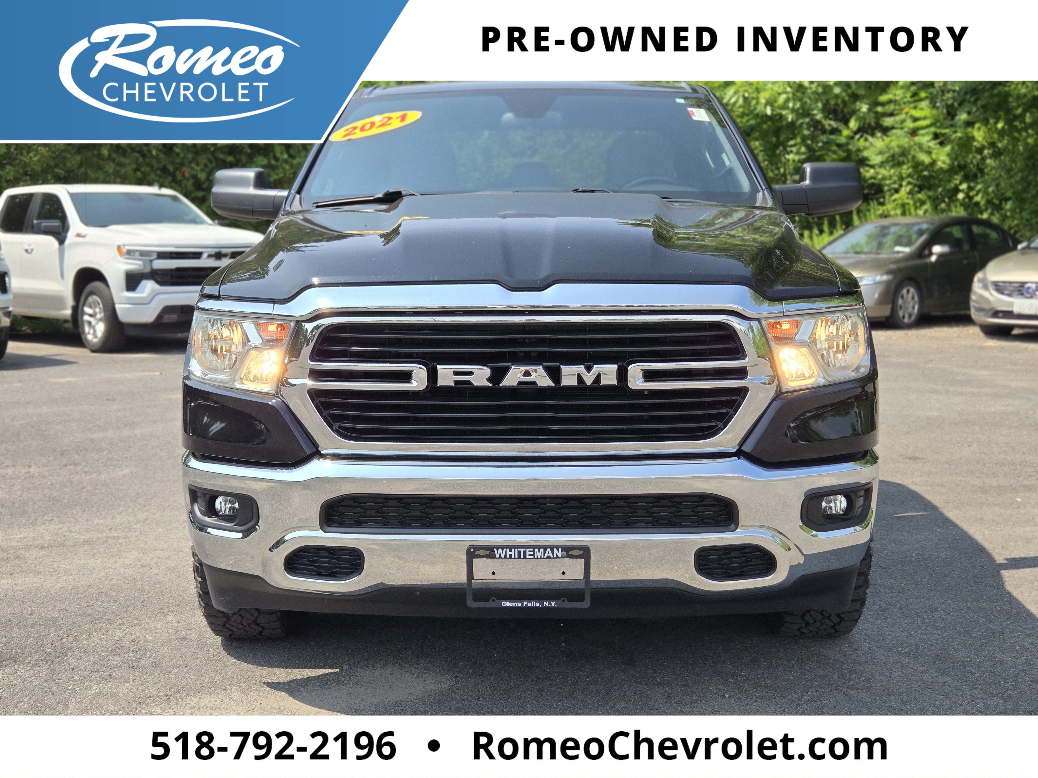 2021 RAM 1500 Big Horn Quad Cab 4x4 6'4" Box