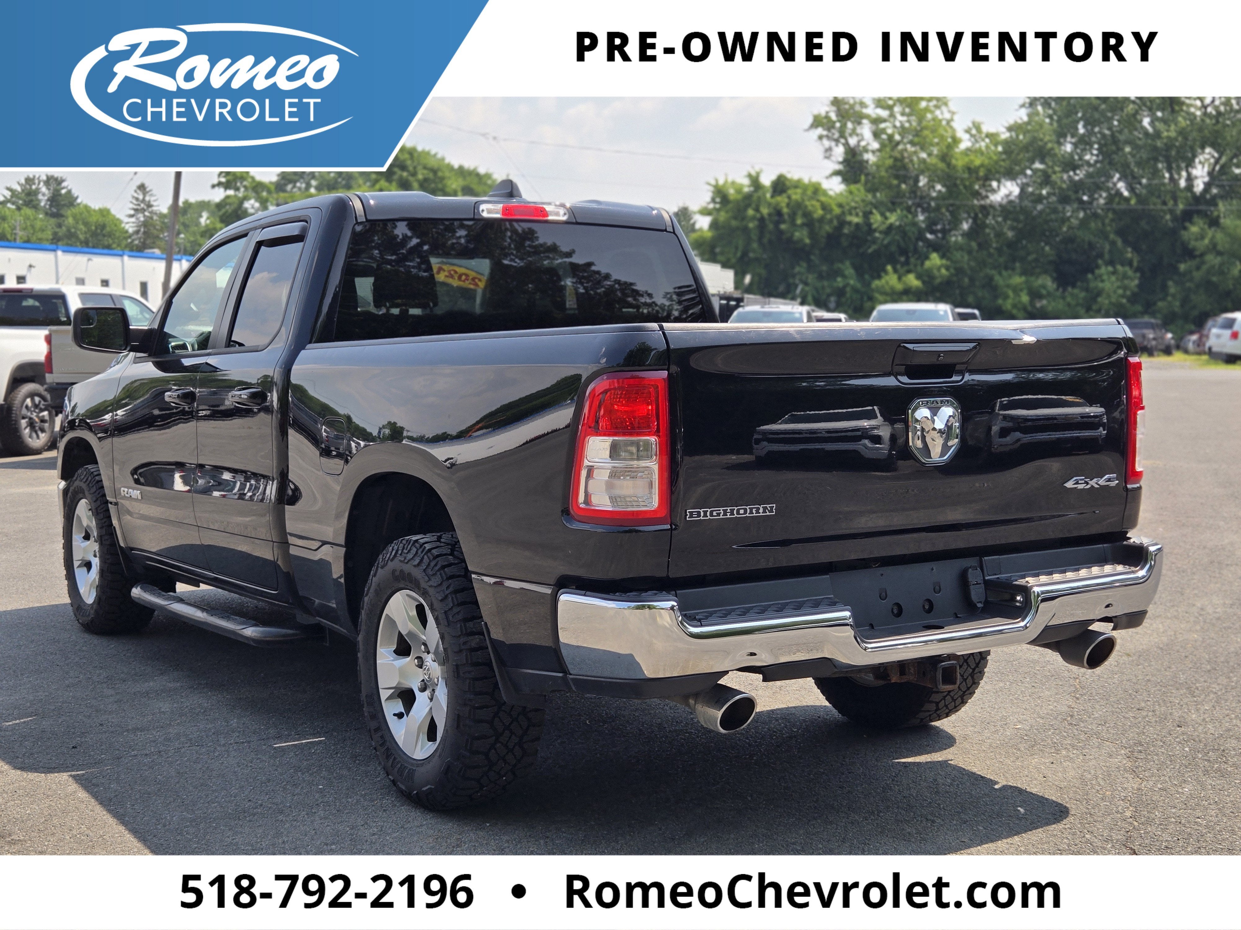 2021 RAM 1500 Big Horn Quad Cab 4x4 6'4" Box