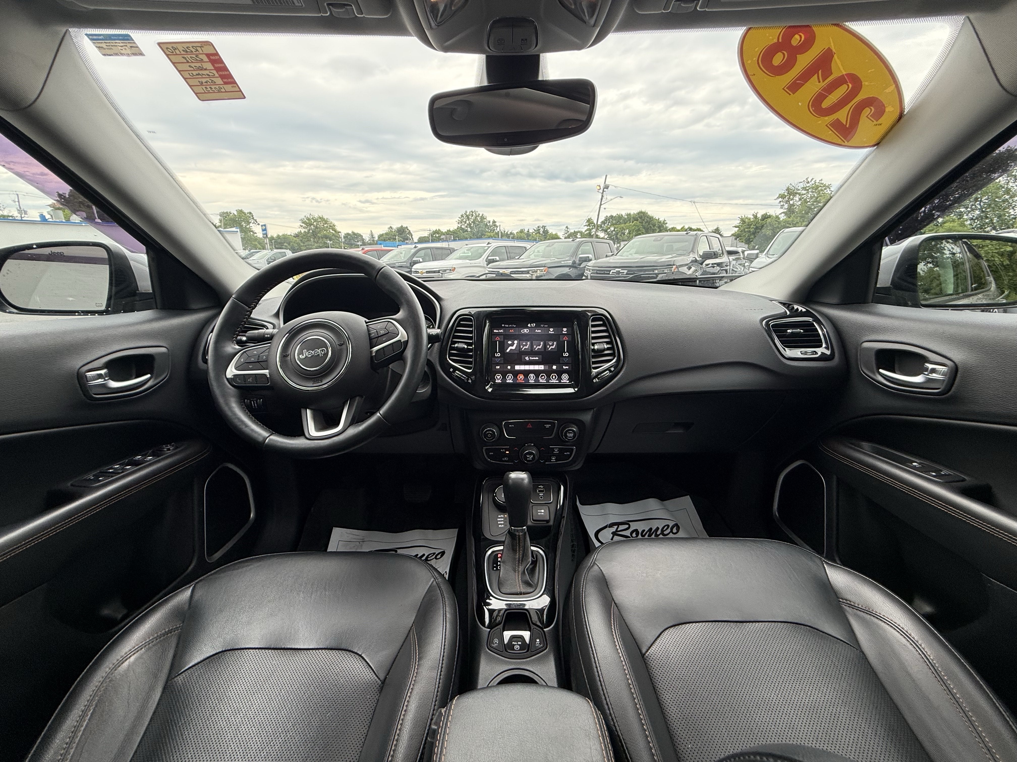 Used 2018 Jeep Compass Limited with VIN 3C4NJDCB0JT190331 for sale in Glens Falls, NY