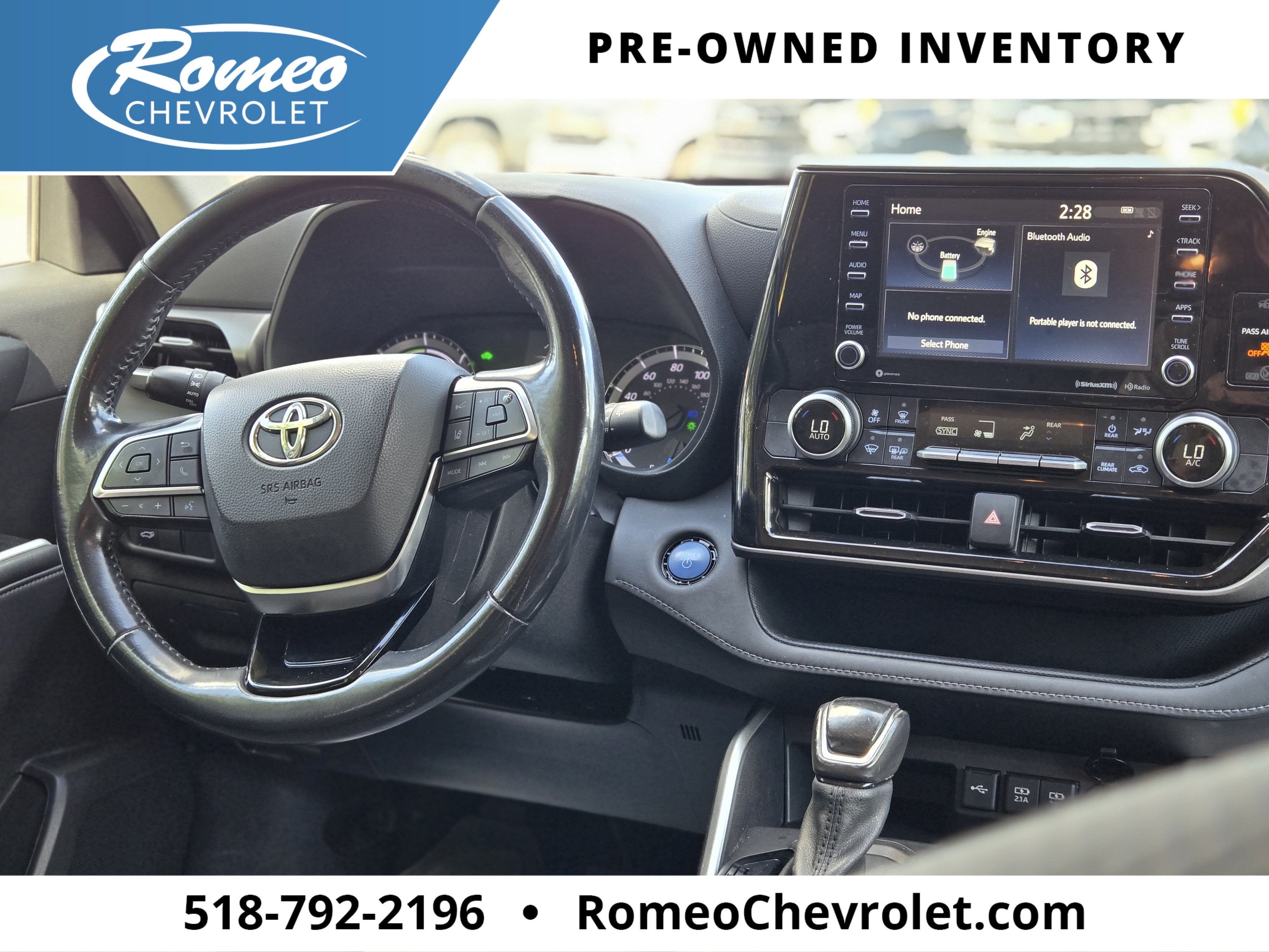 2021 Toyota Highlander Hybrid LE