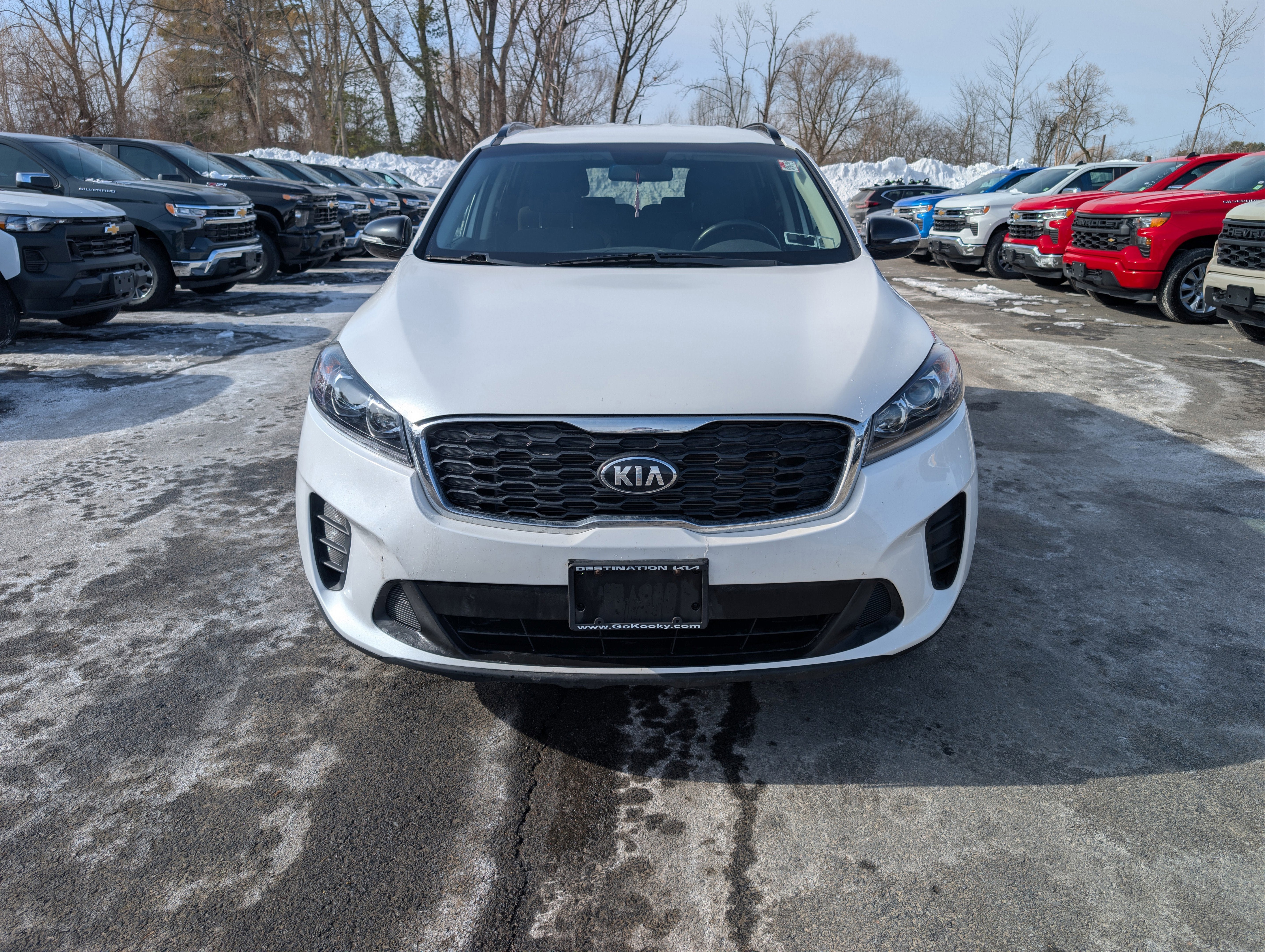 Used 2019 Kia Sorento S with VIN 5XYPGDA52KG592980 for sale in Glens Falls, NY