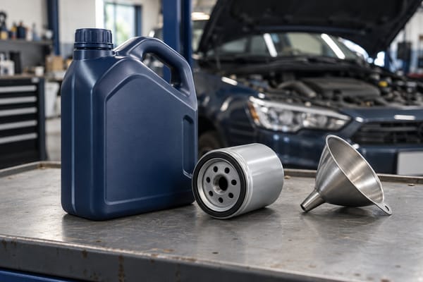 5-Quart Synthetic Oil Change