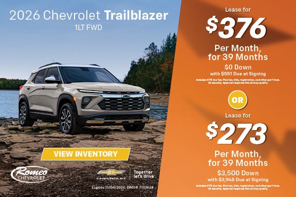 2026 Trailblazer
