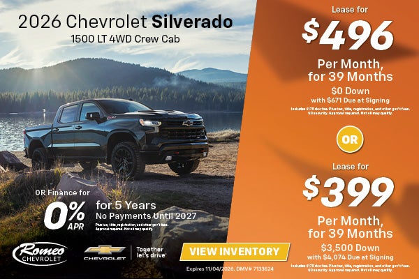 2026 Silverado