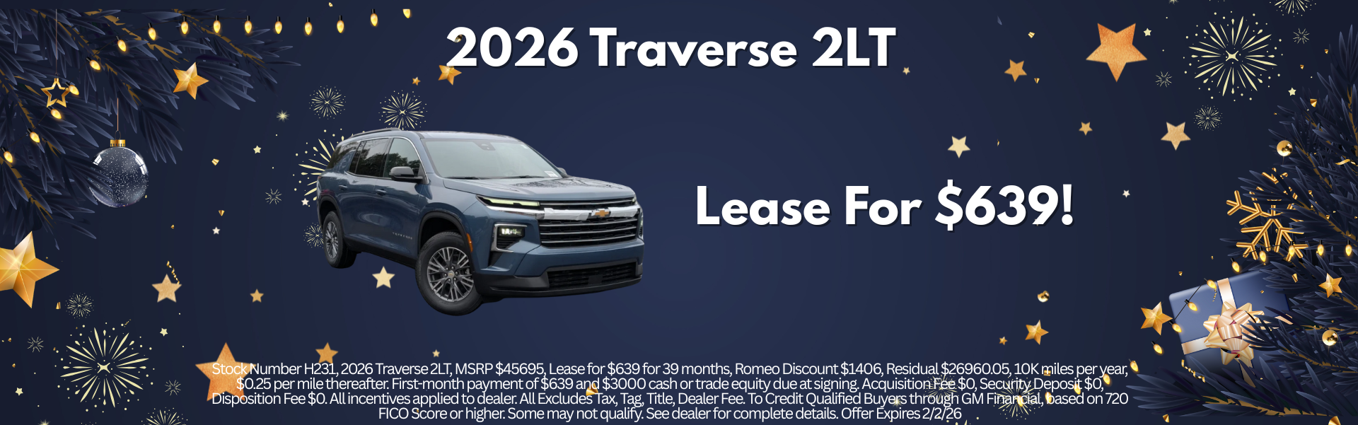 2026 Traverse 2LT