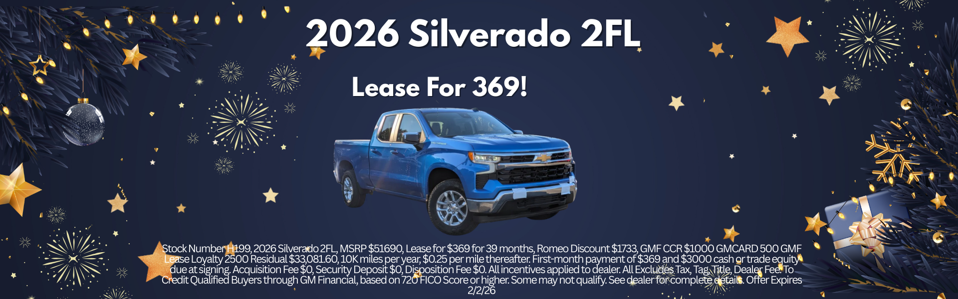 2026 Silverado 2FL