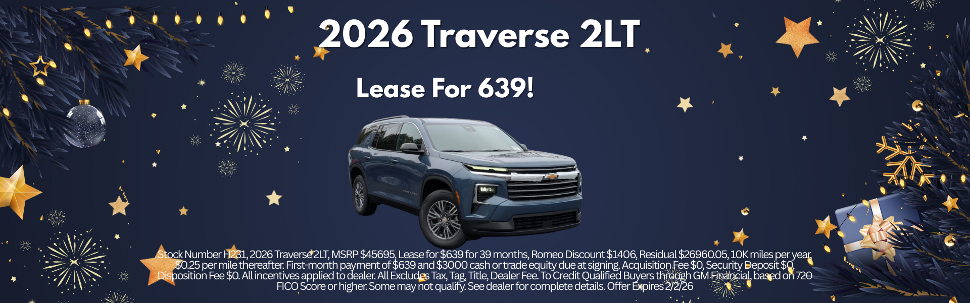 2026 Traverse 2LT